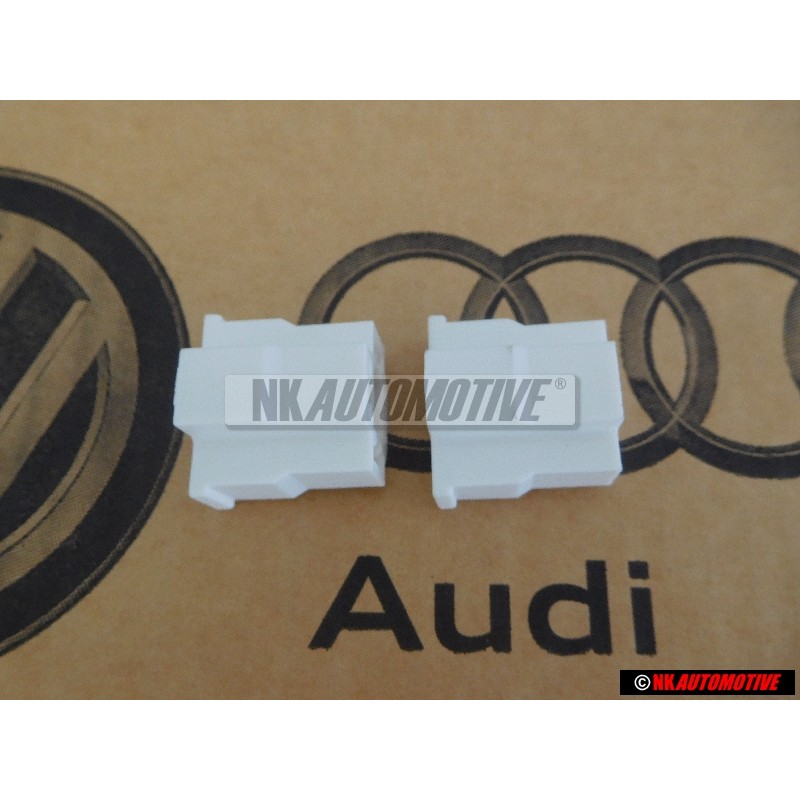 2x VW Originale Scatola Contatti Piatti - 161941165