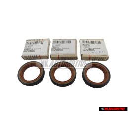 3x VW Originale Anello Di Tenuta Radiale - 068103085E