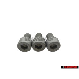 3x VW Originale Vite Cilindrica Con Testa Esagonale Interna - N 0147068