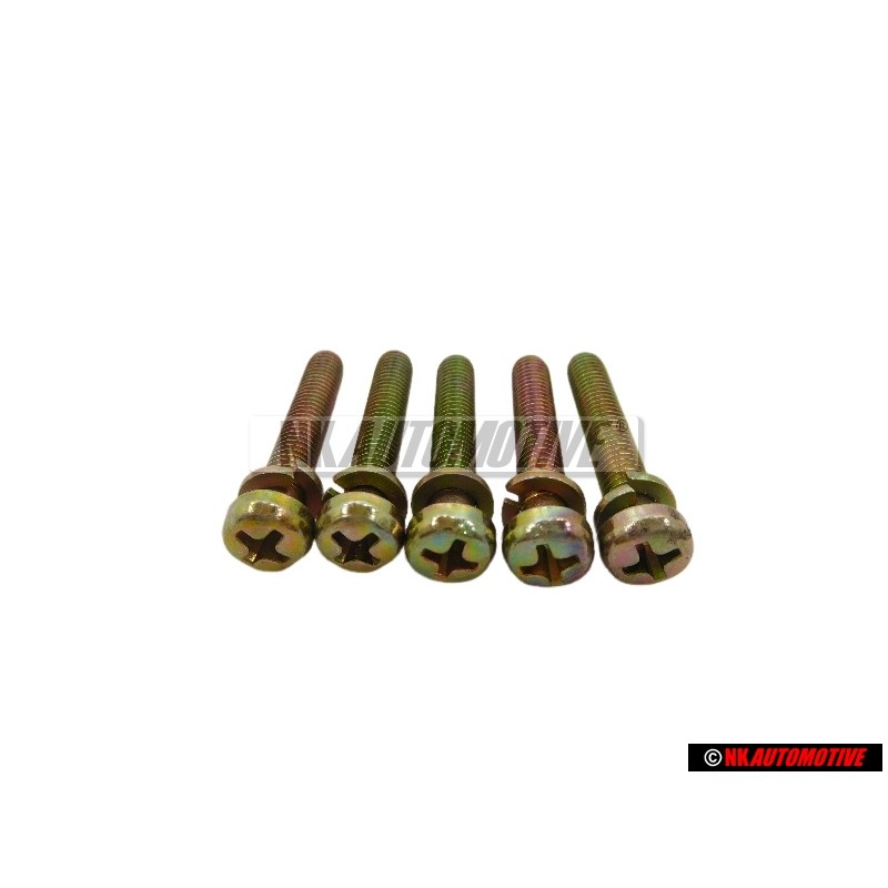 5x VW Originale Vite Testa Lent. 