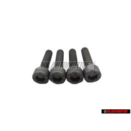 4x VW Originale Vite Cilindrica Con Testa Esagonale Interna - N 01470514