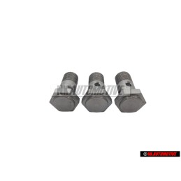 3x VW Originale Vite A Sezione Cava Con Filtro - 048133505