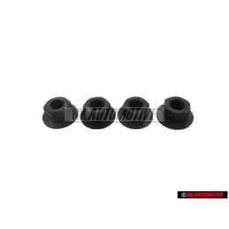 4x VW Originale Dado Flangiato Esagonale - N 90175205