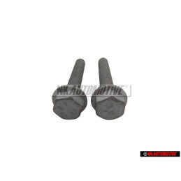 2x VW Originale Vite A Testa Esagonale - N 10640801