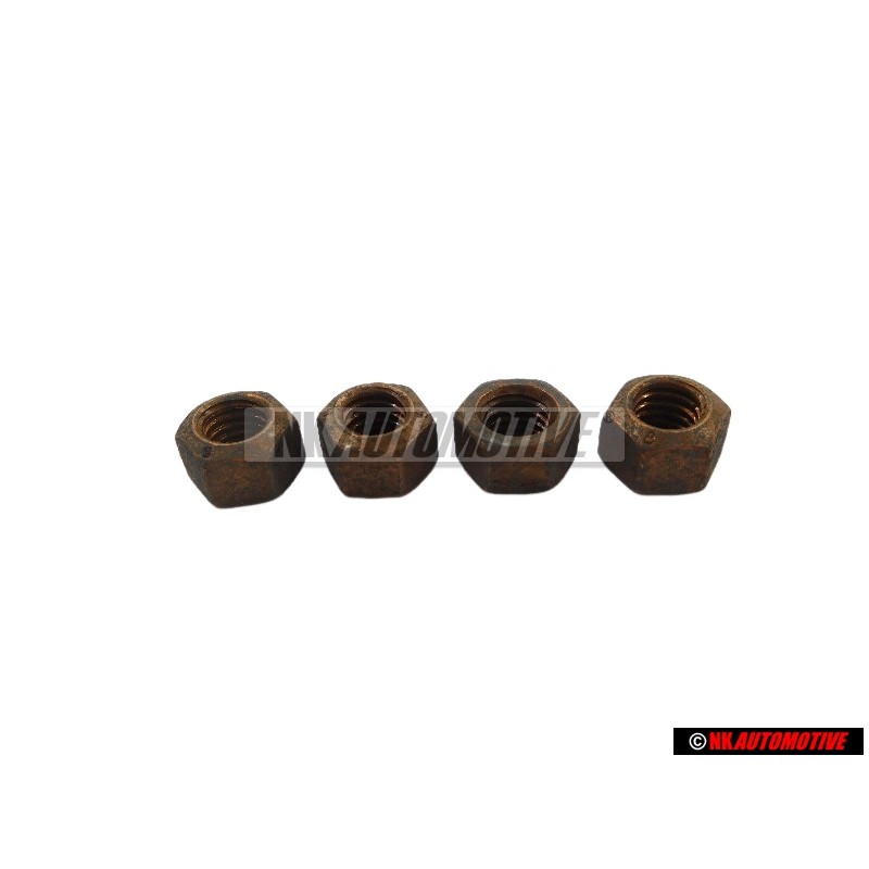 4x VW Originale Dado Esagonale, Autobloccante - N 90085001