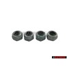 4x VW Originale Dado Esagonale, Autobloccante - N 01118312