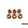 6x VW Originale Dado Flangiato Esagonale - 046145749