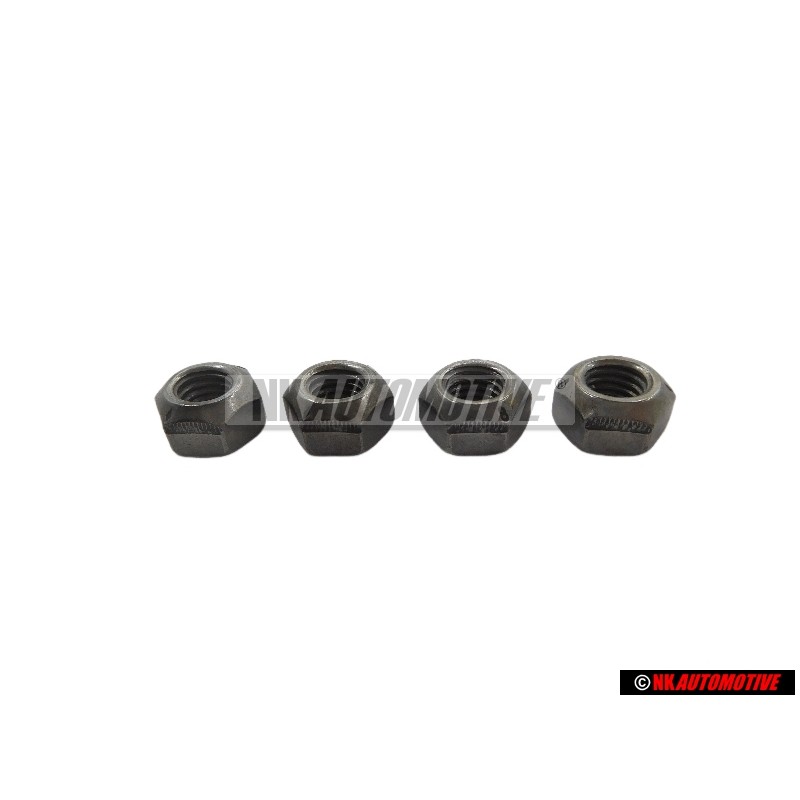 4x VW Originale Dado Esagonale, Autobloccante - N 02214812