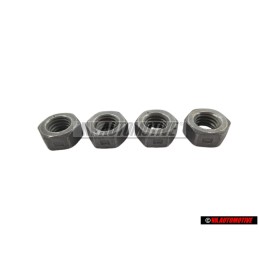 4x VW Originale Dado Esagonale, Autobloccante - N 90074404
