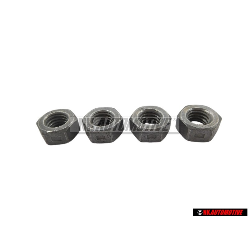 4x VW Originale Dado Esagonale, Autobloccante - N 90074404