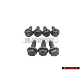7x VW Originale Vite A Testa Esagonale - N 10143002
