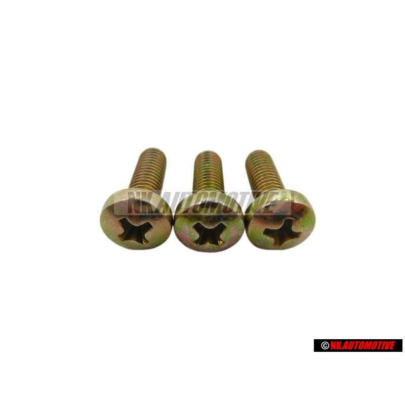 3x VW Originale Vite Testa Lent. 