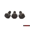 3x VW Originale Vite A Testa Esagonale - N 01025414