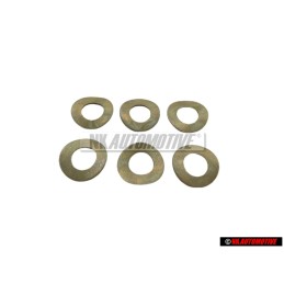 6x VW Originale Rondella Elastica - N 0122283