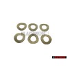 6x VW Originale Rondella Elastica - N 0122283