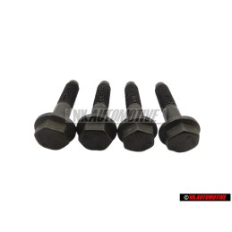 4x VW Originale Vite A Testa Esagonale - N 0195512