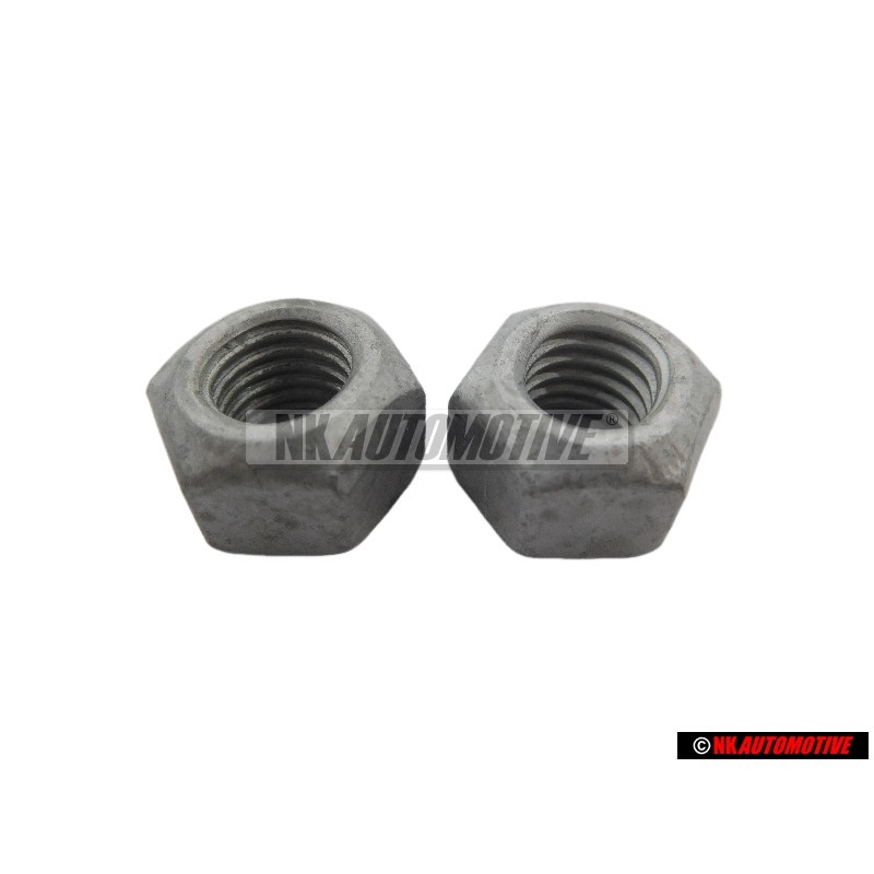 2x VW Originale Dado Esagonale, Autobloccante - N 10209009