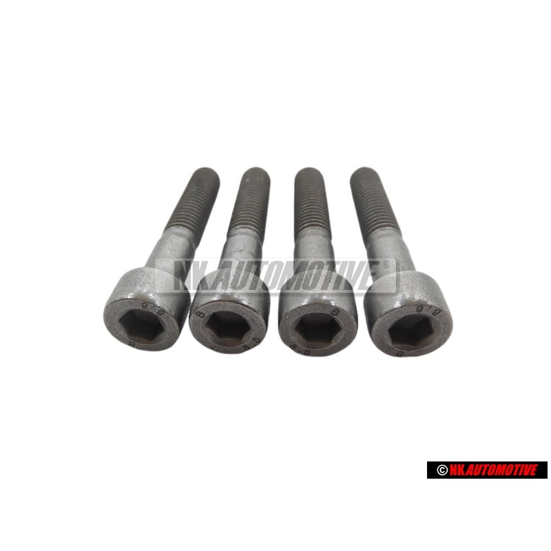 4x VW Originale Vite Cilindrica Con Testa Esagonale Interna - N 0147153