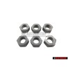 6x VW Originale Dado Esagonale, Autobloccante - N 90074404
