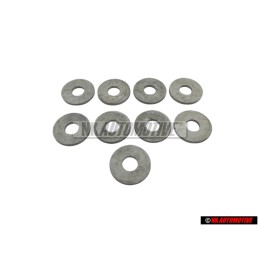 9x VW Originale Rondella Di Spessore - N 01166620