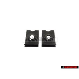 2x VW Originale Dado A Scatto - N 0154227