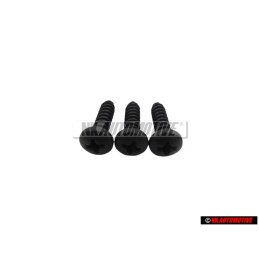 3x VW Originale Vite Lenticolare Lamiera - N 0139649