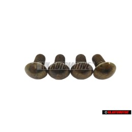 4x VW Originale Vite Testa Calotta - 191807191A