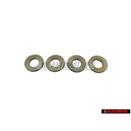 4x VW Originale Rondella Fissaggio - N 0380101