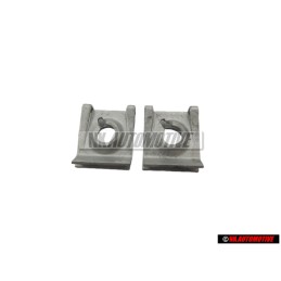 2x VW Originale Dado A Scatto - N 90106601