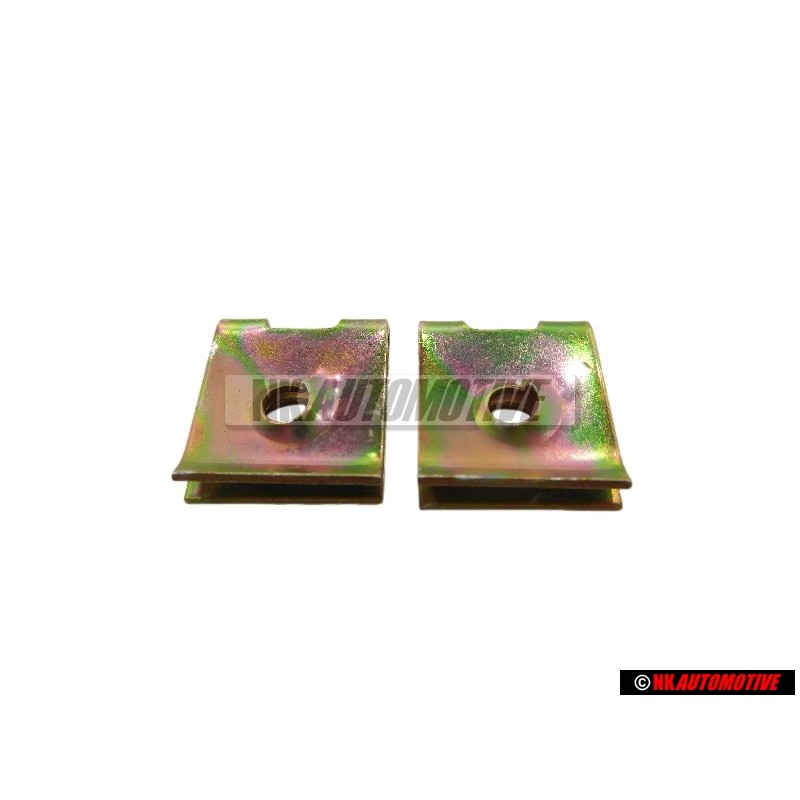 2x VW Originale Dado A Scatto - N 0154581