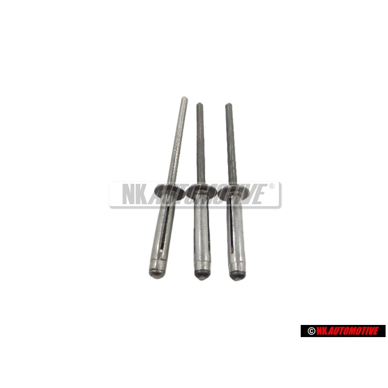 3x VW Originale Ribattino Cieco - N 90346301