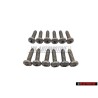 12x VW Originale Vite Lenticolare Lamiera - N 01397520