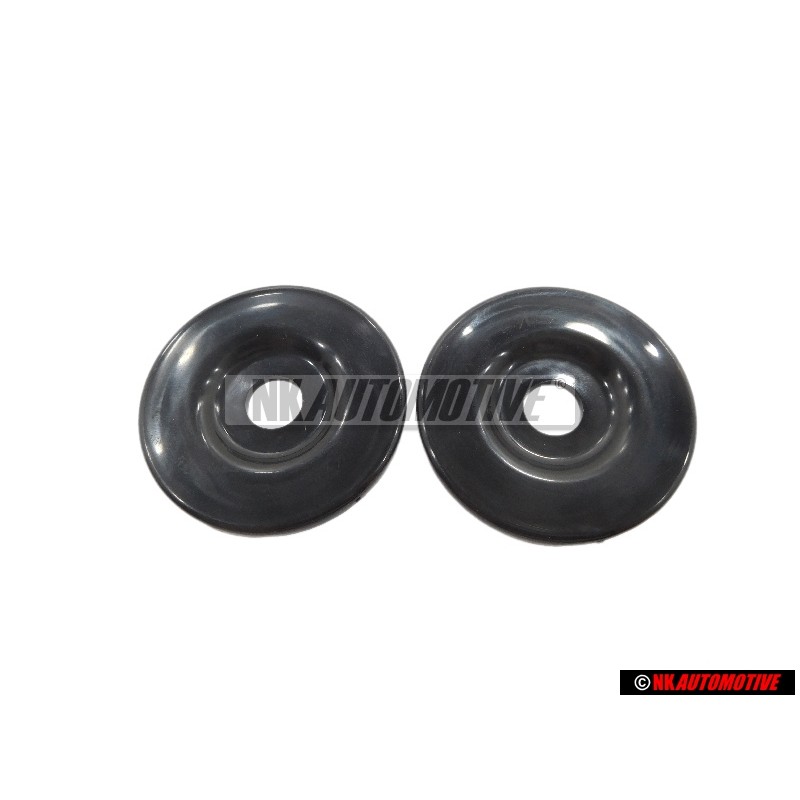 2x VW Originale Mascherina Nero Satinato - 411857781 01C