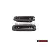 2x VW Originale Mascherina Nero Satinato - 165857849 01C