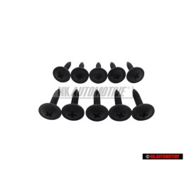 10x VW Originale Vite Testa Lent. 