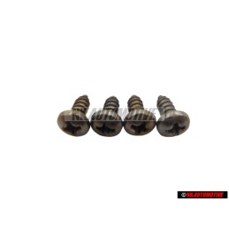 4x VW Originale Vite Lenticolare Lamiera - N 0139605