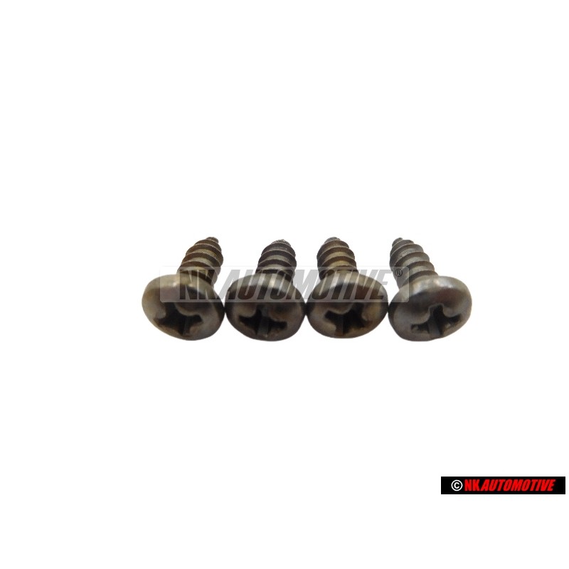 4x VW Originale Vite Lenticolare Lamiera - N 0139605