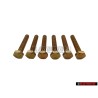 6x VW Originale Vite A Testa Esagonale - N 0102213