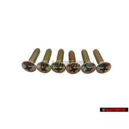 6x VW Originale Vite Lamiera Lent. 
