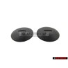 2x VW Originale Bottone Automatico Nero Satinato - 441863987A B41