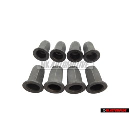 8x VW Originale dado cieco ribattino - N 90252104
