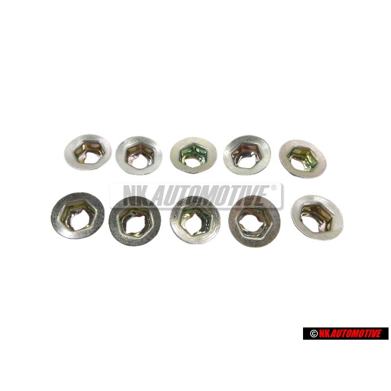 10x VW Originale Dado Autofilettante - N 0386011