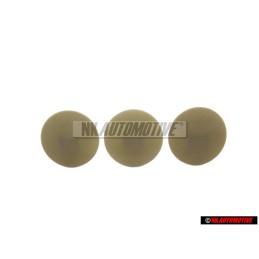3x VW Originale Graffetta Grigio - 321867838 8AX
