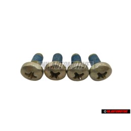 4x VW Originale Vite A Testa Bombata, Autofil. 