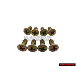 8x VW Originale Vite Lamiera Lent. 