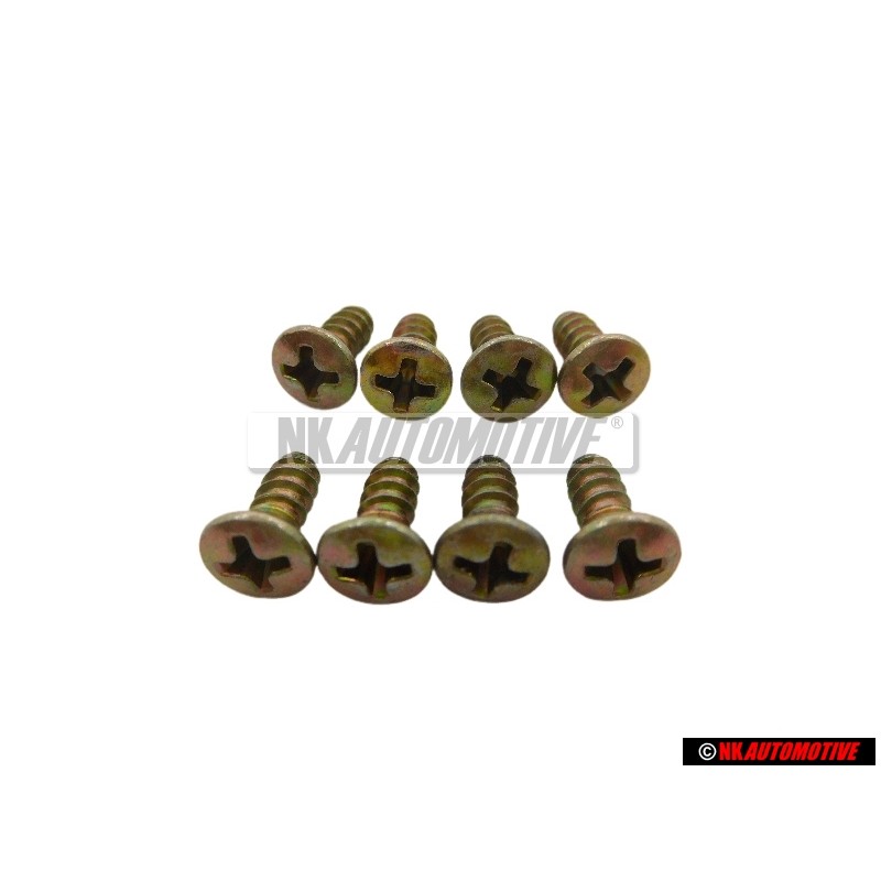 8x VW Originale Vite Lamiera Lent. 