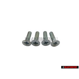4x VW Originale Vite Testa Svasata - N 0142102