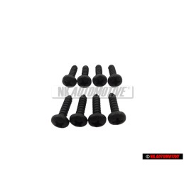 8x VW Originale Vite Lenticolare Lamiera - N 01395819