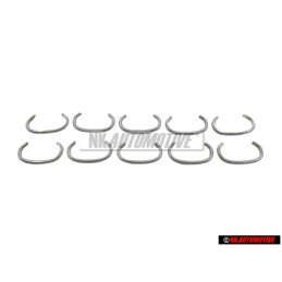 10x VW Originale Graffa - N 0152611