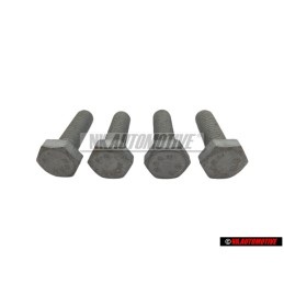 4x VW Originale Vite A Testa Esagonale - N 01021723